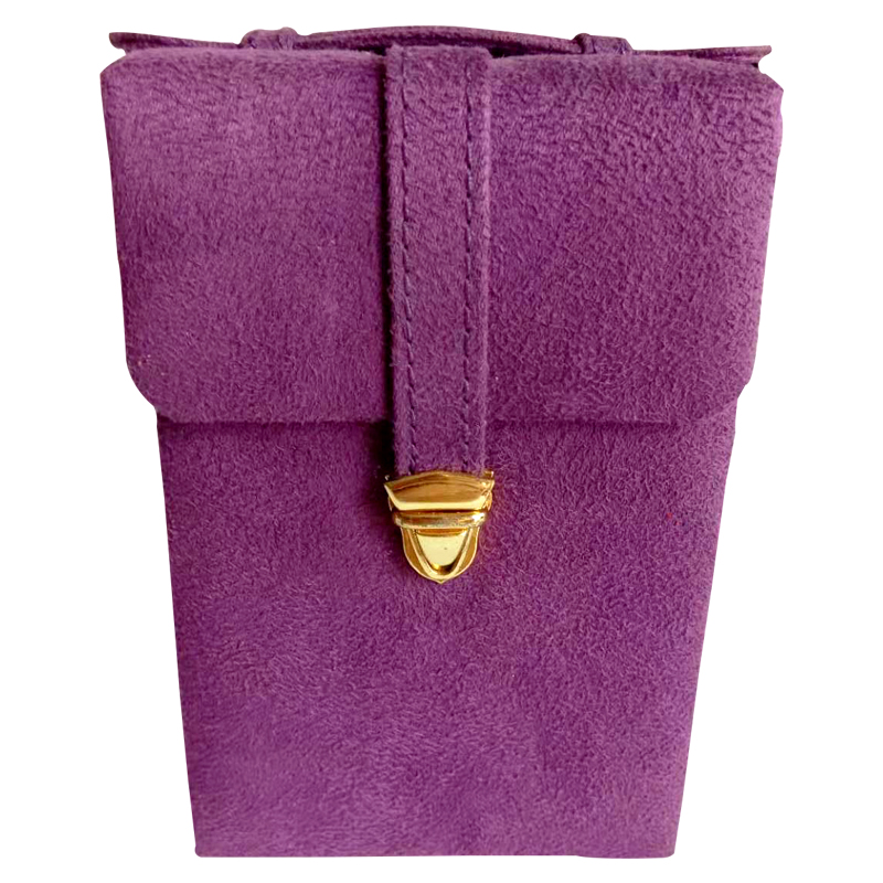 suede velvet jewelry box LJB-023005